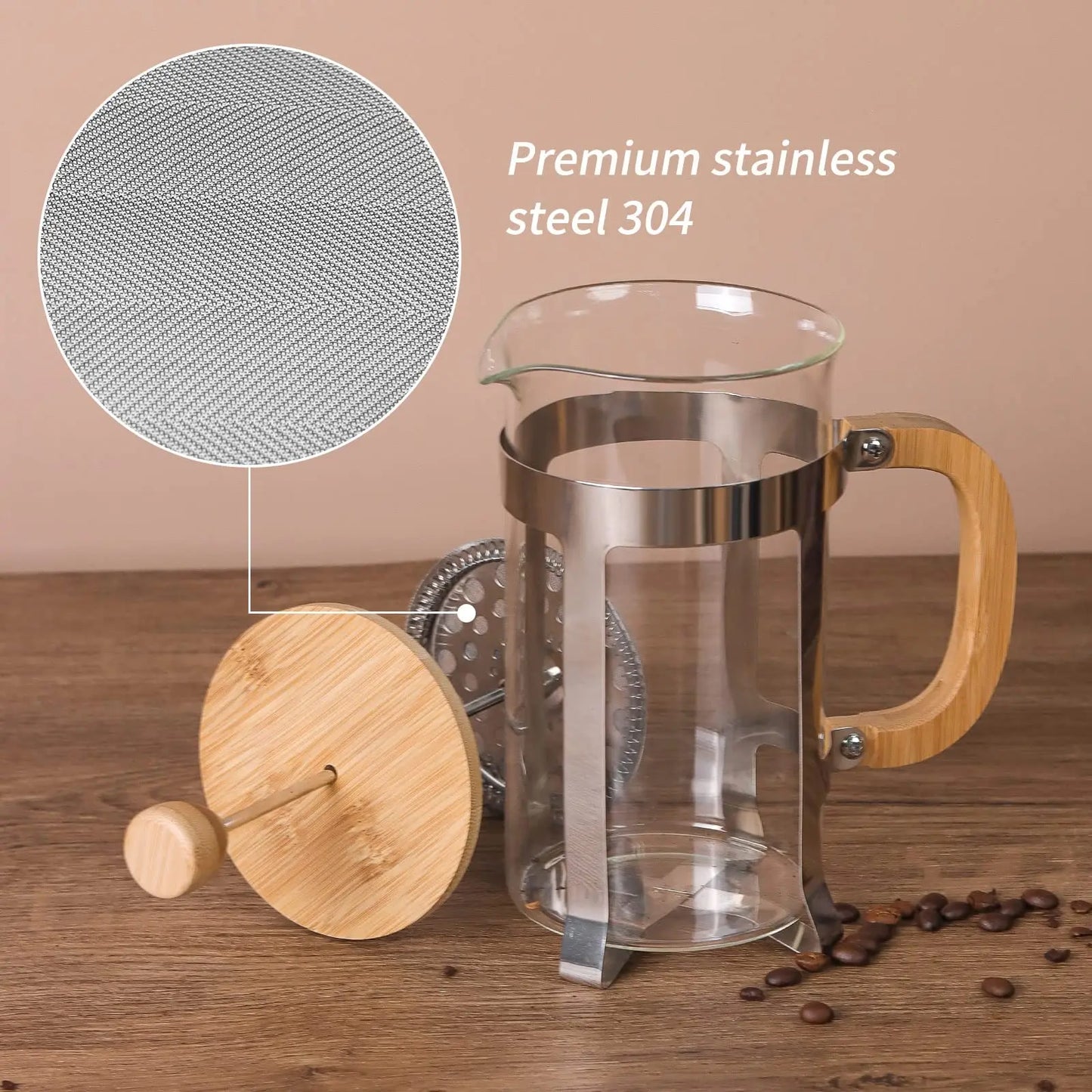 Portable French Press Coffee Maker