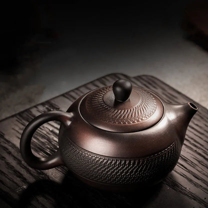 Authentic Jianshui Purple Pottery Teapot